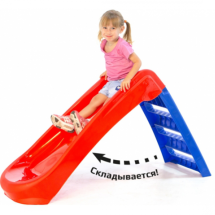Горка &quot;Малыш&quot; 718 красный/синий