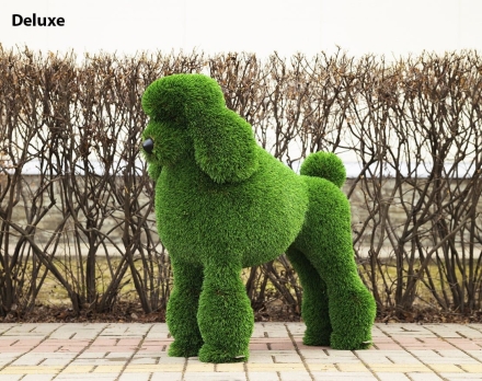 Топиари собака Пудель - газон Deluxe/Deluxe Green, фото 1