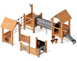 Детская игровая площадка Лиственница ДИК 1.24.02-Л, фото 4