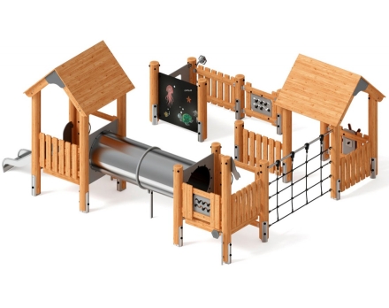 Детская игровая площадка Лиственница ДИК 1.24.02-Л, фото 1