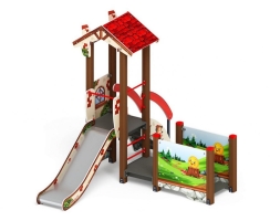 Детская игровая площадка В гостях у сказки ДИК 1.05.01-05.С H=900, фото 4