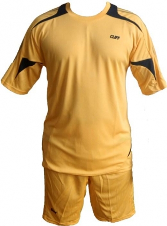 Форма футбол 3129 CLIFF желтая XL, фото 1