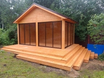 Застекленная беседка МЕРСИ Застекленная беседка МЕРСИ