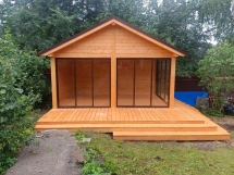 Застекленная беседка МЕРСИ Застекленная беседка МЕРСИ