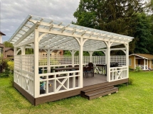 Прямоугольная беседка ВЕРНИСАЖ Прямоугольная беседка ВЕРНИСАЖ