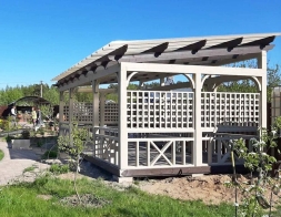 Прямоугольная беседка ВЕРНИСАЖ, фото 3