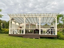 Прямоугольная беседка ВЕРНИСАЖ Прямоугольная беседка ВЕРНИСАЖ