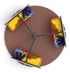 Карусель Солнышко (Граффити) - ИО 30.01.03-16.И1, фото 5 Карусель Солнышко (Граффити) - ИО 30.01.03-16.И1, фото 5