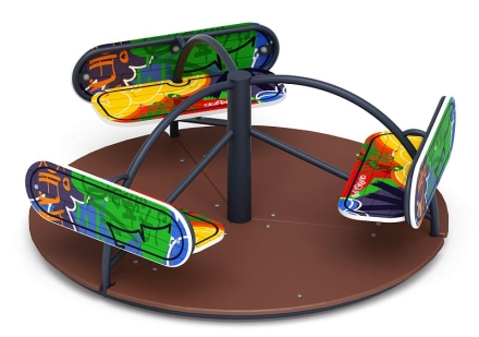 Карусель Солнышко (Граффити) - ИО 30.01.03-16.И1, фото 3