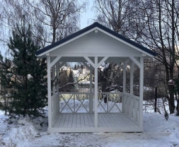 Квадратная беседка АРГО, фото 1