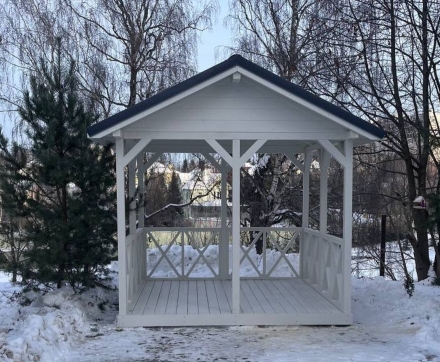 Квадратная беседка АРГО, фото 1