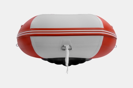 GLADIATOR E 380 PRO AIR Красно-белый моторная лодка ПВХ НДНД, фото 8
