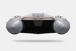 GLADIATOR B 370 LIGHT B Светло-темносерый моторная лодка ПВХ Фанерный пайол, фото 5