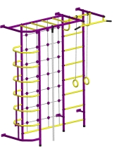 Спортивный комплекс Пионер С5С пурпурно/жёлтый