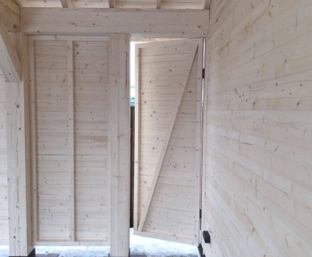 Навес для машин с хозблоком СКАГЕН Премиум комплектация, фото 5