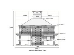 Печь Аристократ 832 Радиальный кирпич коричневый, фото 8