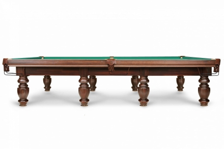 Бильярдный стол - Омега 10 Футов, Русская пирамида, Super Stone 40 мм, лузы с сеткой, фото 4