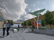 Теневой навес Лист из нержавеющей стали