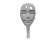 Маска для мафии пластиковая белая Маска для мафии пластиковая белая