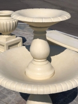 Фонтанчик садовый Аркадиан (белый)