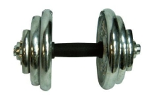 Гантель сборная хромировання. Вес 10 кг Гантель сборная хромировання. Вес 10 кг