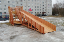 Зимняя горка Савушка Зима 8 Зимняя горка Савушка Зима 8