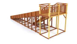 Зимняя горка Савушка Зима 8, фото 3