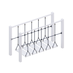 ​Комплект ограждений (две половинки) подвесного моста для детских игровых комплексов., фото 4