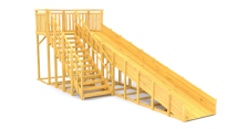 Зимняя горка Савушка Зима Wood 6 Зимняя горка Савушка Зима Wood 6