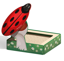 Песочница Божья коровка ПС-27 с навесом для детской площадки Песочница Божья коровка ПС-27 с навесом для детской площадки