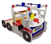 Песочный дворик Скорая помощь 05207 для детской площадки Песочный дворик Скорая помощь 05207 для детской площадки