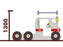 Песочный дворик Скорая помощь 05207 для детской площадки Песочный дворик Скорая помощь 05207 для детской площадки