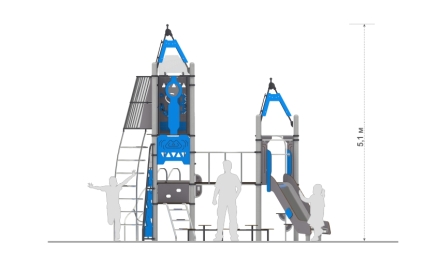 FUN-terra Детский игровой комплекс ЛК-04, фото 5