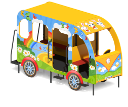 Игровой комплекс Автобус ИО-03.2 для детской площадки Игровой комплекс Автобус ИО-03.2 для детской площадки