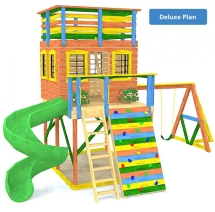Игровой комплекс TORUDA WOOD Клубный домик