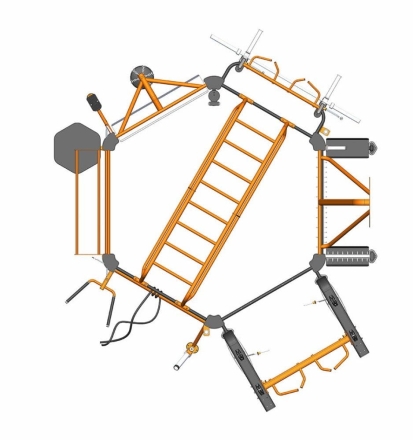 Профессиональный комплекс для групповых, функциональных, кросфит и workout тренировок Inotec Р6 TOP PLUS, фото 6