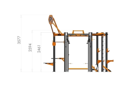 Профессиональный комплекс для групповых, функциональных, кросфит и workout тренировок Inotec Р6 TOP PLUS, фото 7