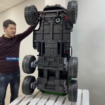 Электромобиль грузовик Т100ТТ зеленый Электромобиль грузовик Т100ТТ зеленый