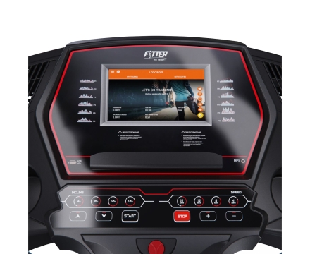 Полукоммерческая беговая дорожка DFC FYTTER 12R / красная, фото 8