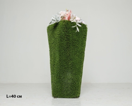 Топиари вазон Кантри, L=45 см - газон Deluxe, фото 2