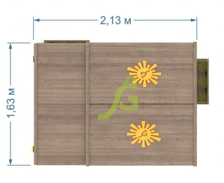 Детский домик IgraGrad Коттедж 2, фото 5