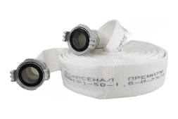 Рукав пожарный напорный Русарсенал "Классик" РПК(В)-100-0,8-УХЛ1 с головками ГРВ-100 Ал, (20±1м) 21105