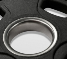 BRONZE GYM BG-PA-PL-P200 Диск олимпийский обрезиненный черный 20 кг