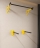 Настенный турник со складными брусьями Domsen Ds4140 YELLOW (комплект)