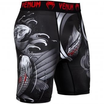 Компрессионные шорты Venum Koi 2.0 Black/White, фото 1