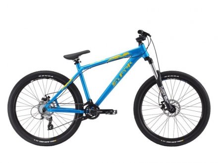 Велосипед Stark&#039;17 Shooter-2 Trail сине-оранжевый 16&quot; (Blue 40см), фото 1