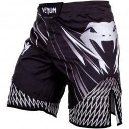 Шорты ММА Venum Shockwave 4.0 Black/Grey, фото 1