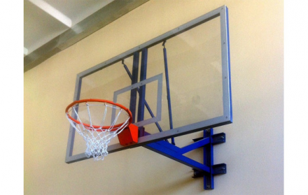 Ферма баскетбольная настенная вынос 1,2 м. (крепление через кольцо), фото 1