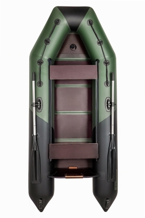 ПЛЁС Неглинка 290 МК зеленый-черный (лодка ПВХ под мотор), фото 6