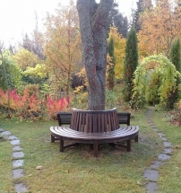 Диван парковый Дерево